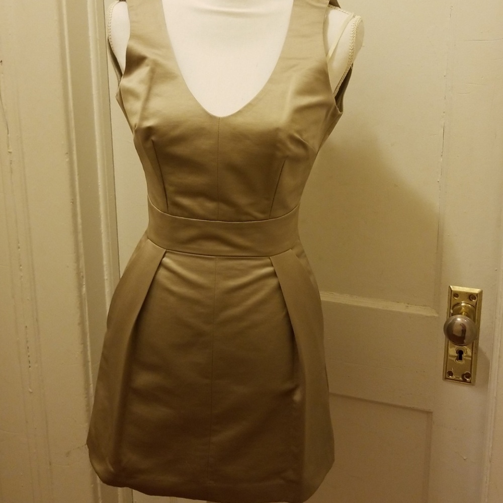French connection  taupe color  dress sz6